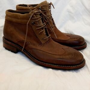Wolverine Brown Leather Chukka Boots